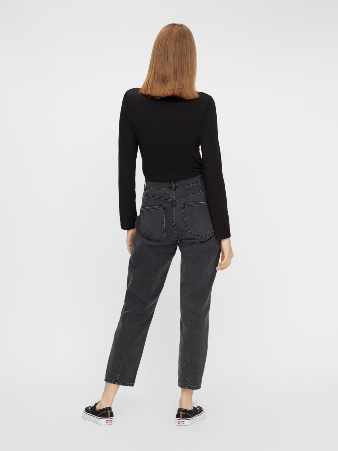 PCSIRENE Langærmet Bluse - Black